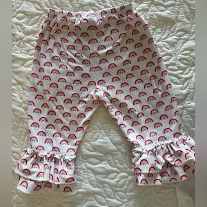 Rainbow Print Toddler Pants